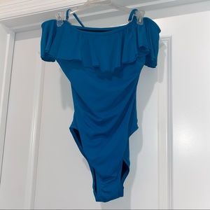 Michael Kors Blue Swimsuit - Size 8